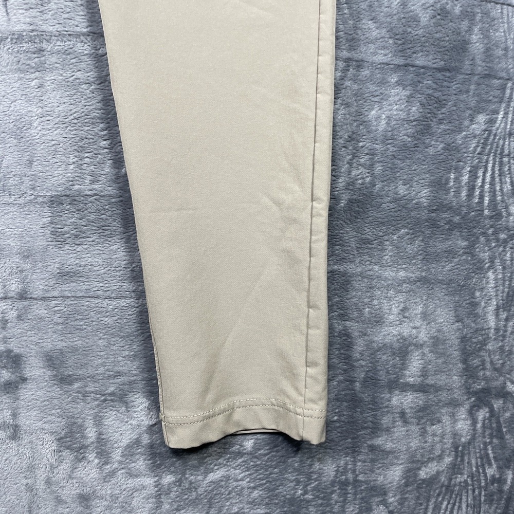 Public Rec Pants Mens 31x32 Khaki Workday Performance Stretch Chino Comfort - Picture 3 of 10